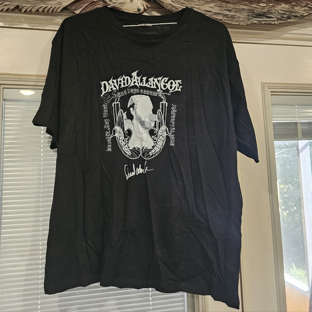 David Allen Coe T-Shirt Unisex Size Small